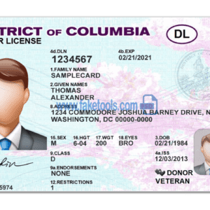 Colombia driver's License