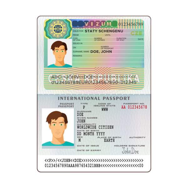 Fake ID Card of Czech Republic