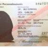 Fake ID Card of Germany