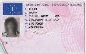 Italy Driver's license