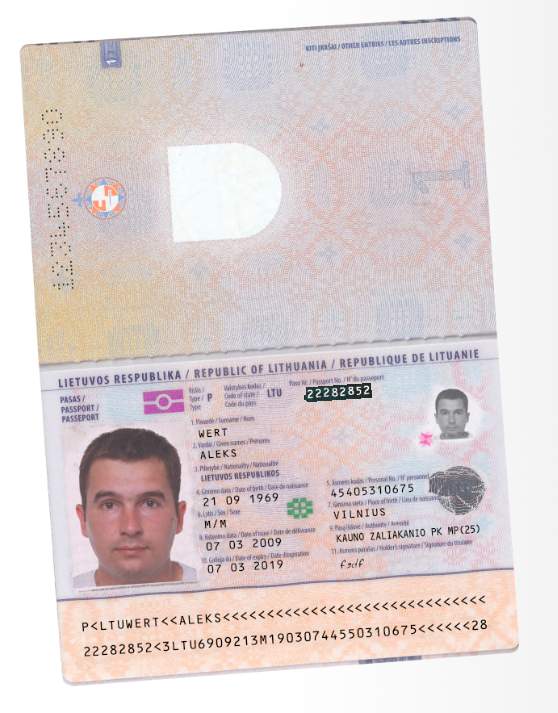 Buy Fake Driver's License of Lithuania