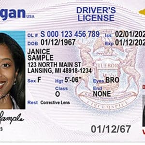 Michigan Driver's License and ID Card