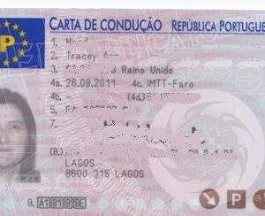 Portugal Driving card