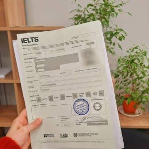 Registered IELTS, TOEFL certificates