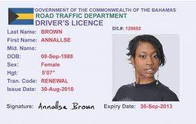 Buy Real ID card of Bahamas