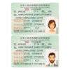 Fake ID Card of China