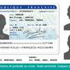 ID card of France
