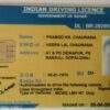 India Fake Driver's License for Sale