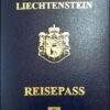Real Liechtenstein Passport