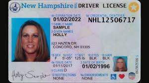 New Hampshire real and fake driver's license for sale